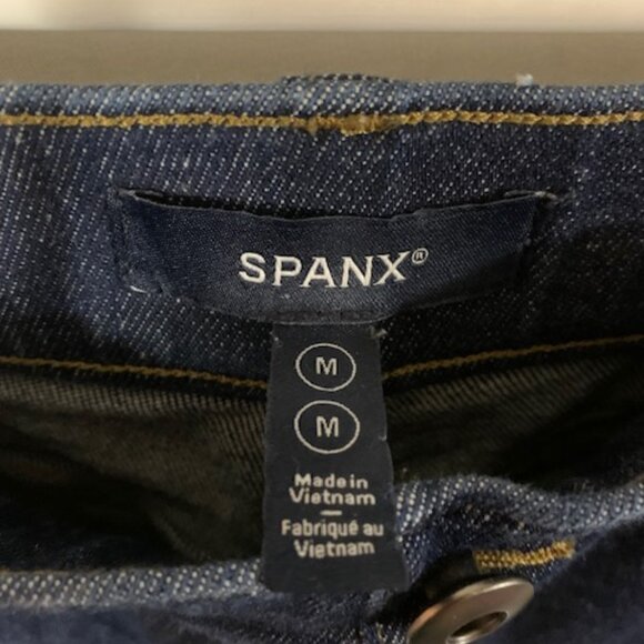 SPANX WOMENS JEANS  (MEDIUM) (28X28) - Picture 2 of 6